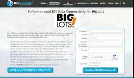 
							         Big Lots Fully-managed EDI | B2BGateway								  
							    