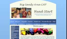 
							         Big Sandy Area CAP | Head Start								  
							    