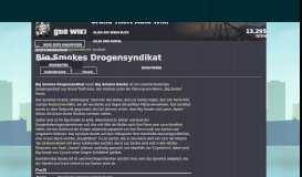 
							         Big Smokes Drogensyndikat | GTA Wiki | FANDOM powered by Wikia								  
							    
