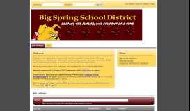 
							         Big Spring School District - TalentEd Hire								  
							    