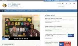 
							         Big Springs Elementary / Homepage								  
							    