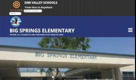 
							         Big Springs Elementary School								  
							    