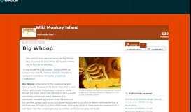
							         Big Whoop | Wiki Monkey Island | FANDOM powered by Wikia								  
							    