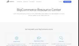 
							         BigCommerce Resource Center | BigCommerce								  
							    