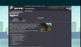 
							         Bigfoot | GTA Wiki | FANDOM powered by Wikia								  
							    