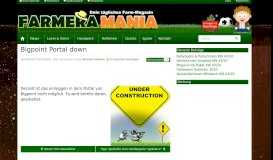 
							         Bigpoint Portal down | Farmeramania								  
							    