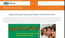 
							         Bigpond Email Login Problem Contact 1-800-958-238 Toll Free								  
							    