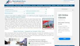 
							         Bihar Govt Jobs 2019 | 35,220 Latest Sarkari Naukri in Bihar								  
							    
