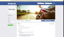 
							         Bikerplay - About | Facebook								  
							    