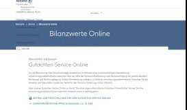 
							         Bilanzwerte online - Allianz								  
							    