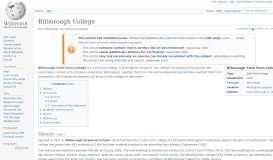 
							         Bilborough College - Wikipedia								  
							    