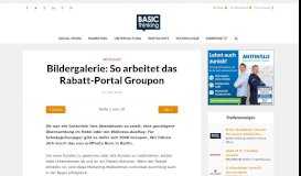 
							         Bildergalerie: So arbeitet das Rabatt-Portal Groupon - BASIC thinking								  
							    