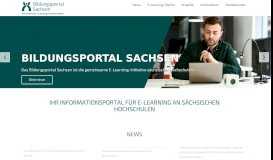 
							         Bildungsportal Sachsen – Die sächsische E-Learning-Landesinitiative								  
							    