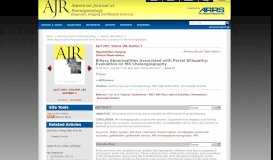 
							         Biliary Abnormalities Associated with Portal Biliopathy: Evaluation on ...								  
							    