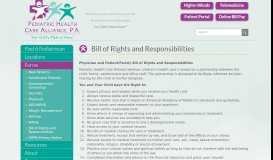 
							         Bill of Rights and Responsibilities | Pediatricians in Tampa Bay ...								  
							    