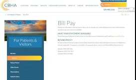 
							         Bill Pay - Columbia Basin Health Association								  
							    