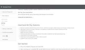 
							         Bill Pay - Heartland Developer Portal - Heartland Payment Systems								  
							    