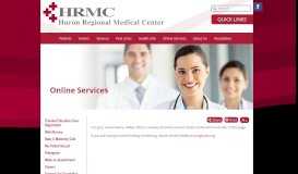 
							         Bill Pay & Patient Portal | Huron Regional Medical Center								  
							    