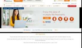 
							         Bill Payment - ICICI Bank								  
							    