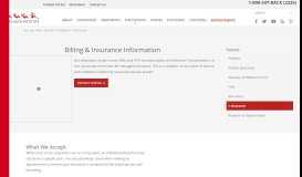 
							         Billing and Insurance | Texas Back Institute								  
							    