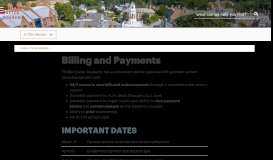 
							         Billing and Payments | Phillips Exeter Academy								  
							    