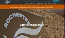 
							         Billing & Business Information - Rochester Athletic Club								  
							    