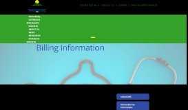 
							         Billing Information : Gateway Family Health Clinic Ltd.								  
							    