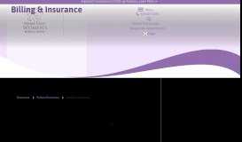 
							         Billing & Insurance | Orange Coast Women's Medical Group								  
							    