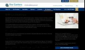 
							         Billing & Insurance - OrthoMaryland								  
							    