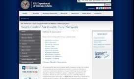 
							         Billing & Insurance - South Central VA Health Care Network								  
							    