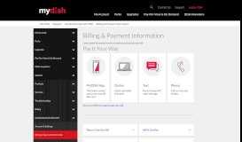 
							         Billing & Payment Information - MyDISH - Dish Network								  
							    