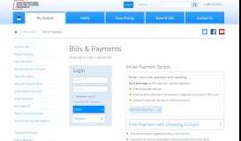 
							         Bills & Payments - SWEPCO.com								  
							    