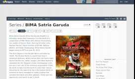 
							         BIMA Satria Garuda (Series) - TV Tropes								  
							    