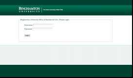 
							         Binghamton University - Residential Life - Forms and Licenses								  
							    