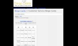 
							         Bingo Card Search - Bingo Baker								  
							    