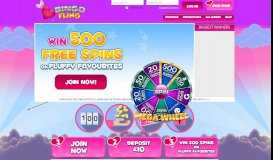 
							         Bingo Fling | Win Up to 500 Free Spins | Online Bingo								  
							    