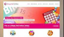 
							         Bingo Hall Online - Bingo Games								  
							    