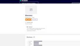 
							         Binomo Reviews | Read Customer Service Reviews of binomo ...								  
							    