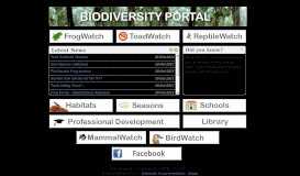 
							         Biodiversity Portal								  
							    