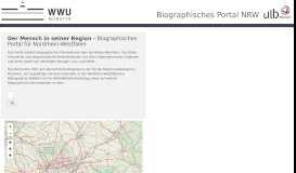 
							         Biographisches Portal NRW								  
							    