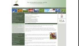 
							         Biomass and Biofuel - The Renewable Energy Centre								  
							    