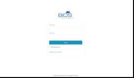 
							         BIOS Assured - Customer Portal: Login								  
							    