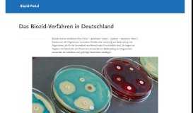
							         Biozid-Portal - Startseite - Bundesanstalt für Arbeitsschutz und ...								  
							    