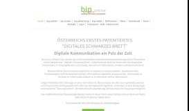 
							         bip online building information gmbh - Kommunikation am Puls der ...								  
							    