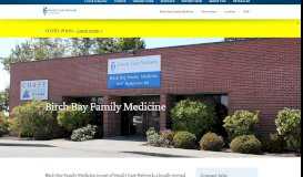 
							         Birch Bay Family Medicine | Family Care Network | Medical Clinics ...								  
							    