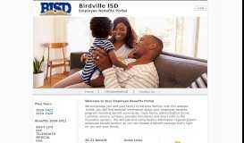 
							         Birdville ISD Benefits Portal								  
							    