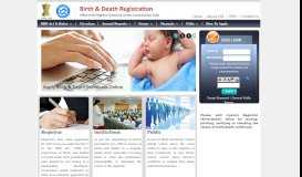 
							         Birth & Death Registration - Crsorgi.gov.in								  
							    