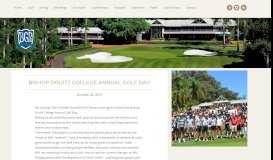 
							         Bishop Druitt College Annual Golf Day. - Bonville Golf Resort								  
							    