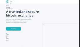 
							         Bitcoin Exchange | Bitcoin Trading - CEX.IO								  
							    