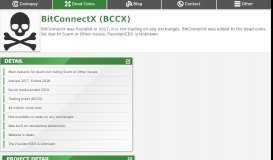 
							         BitConnectX (BCCX) - Scam or Other Issues | Coinopsy								  
							    